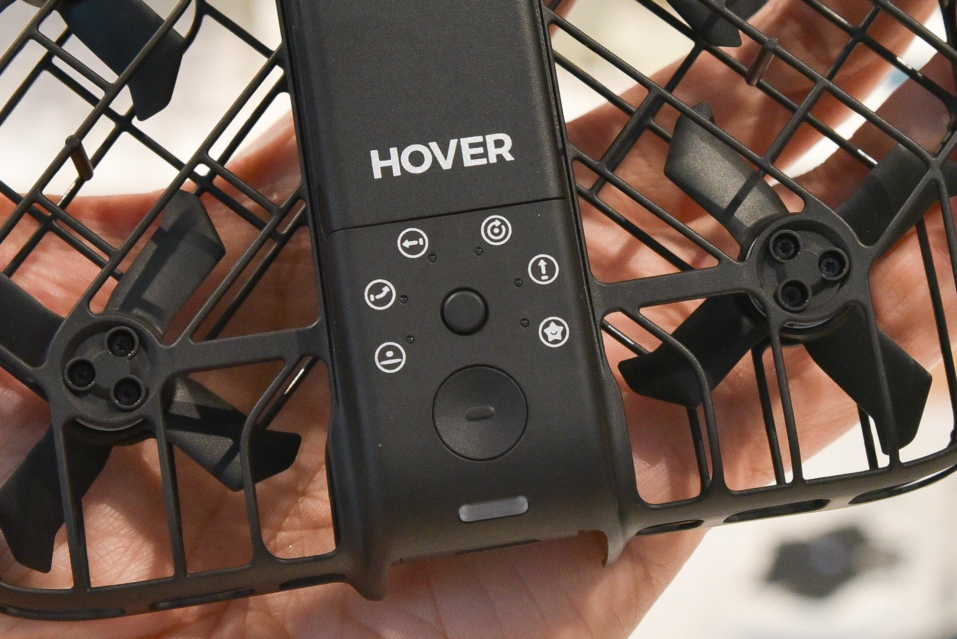 設定したモードがわかるよう、アイコンがあしらわれている