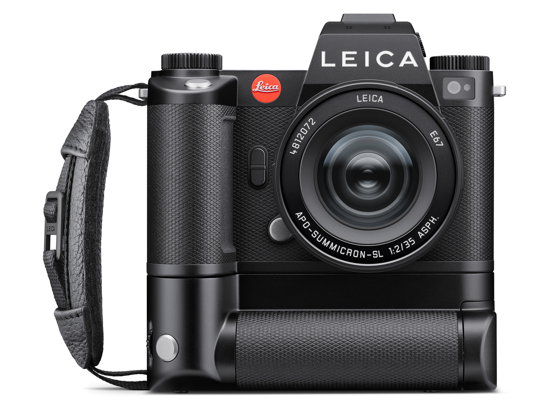 ハンドグリップとリストストラップの装着例