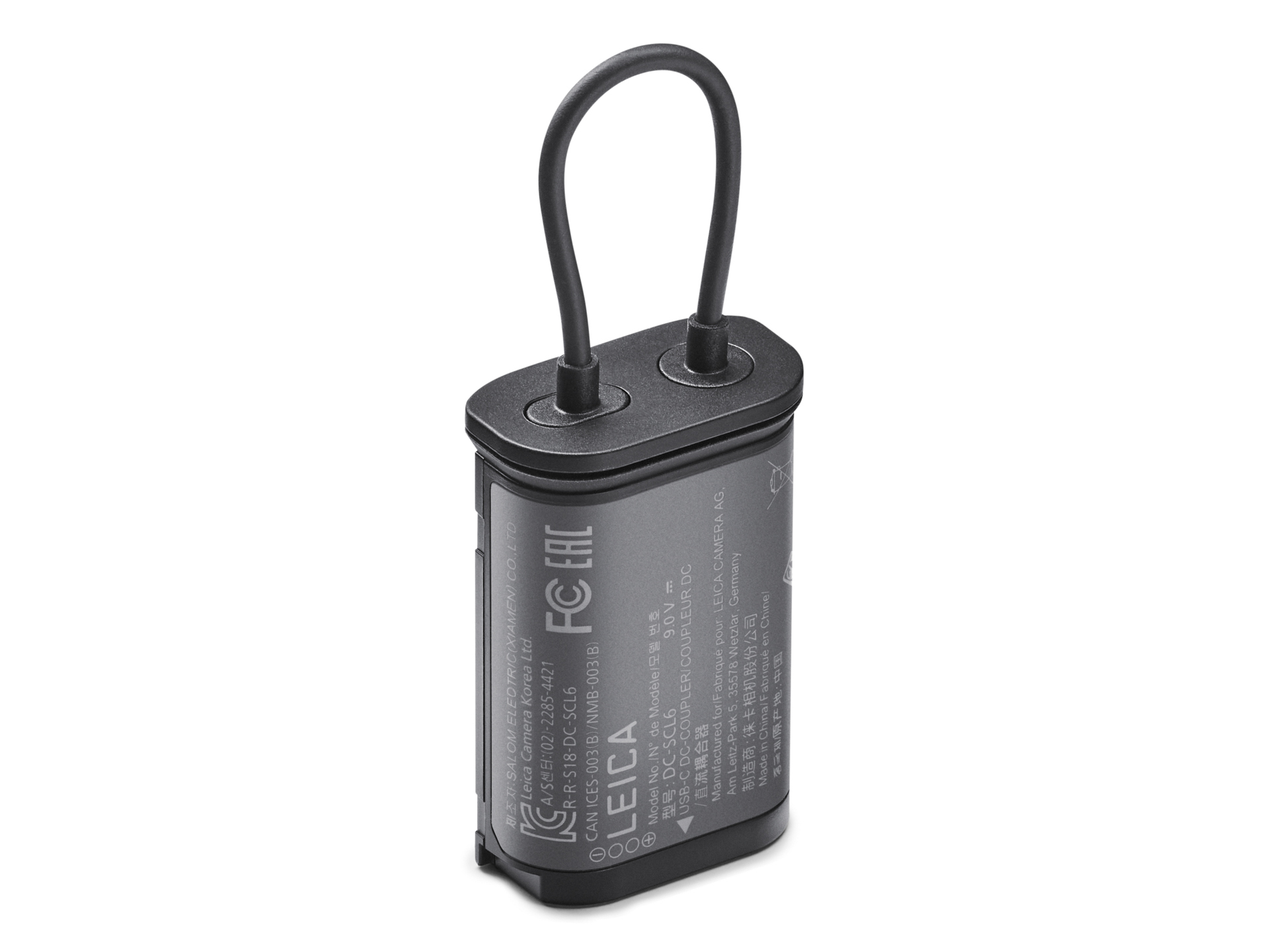 別売のDCカプラー「DC-SCL6」