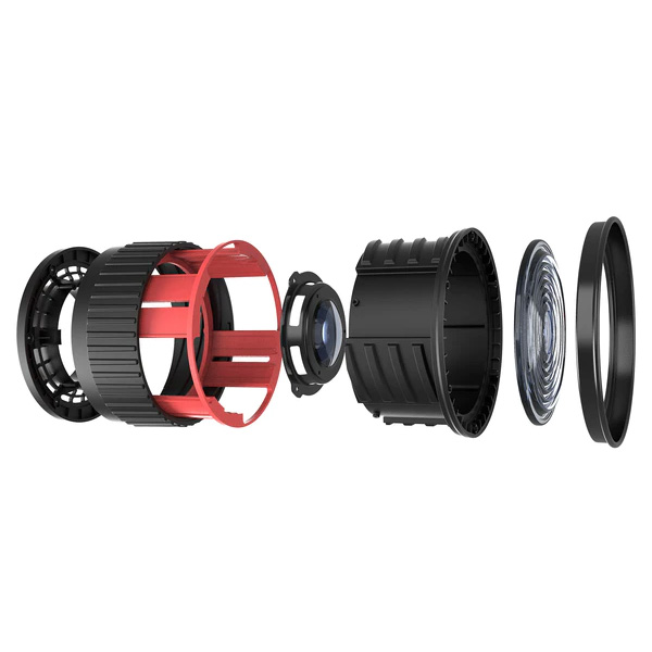 LEDライトに取り付けるフレネルレンズ ミニボーエンズマウント版も