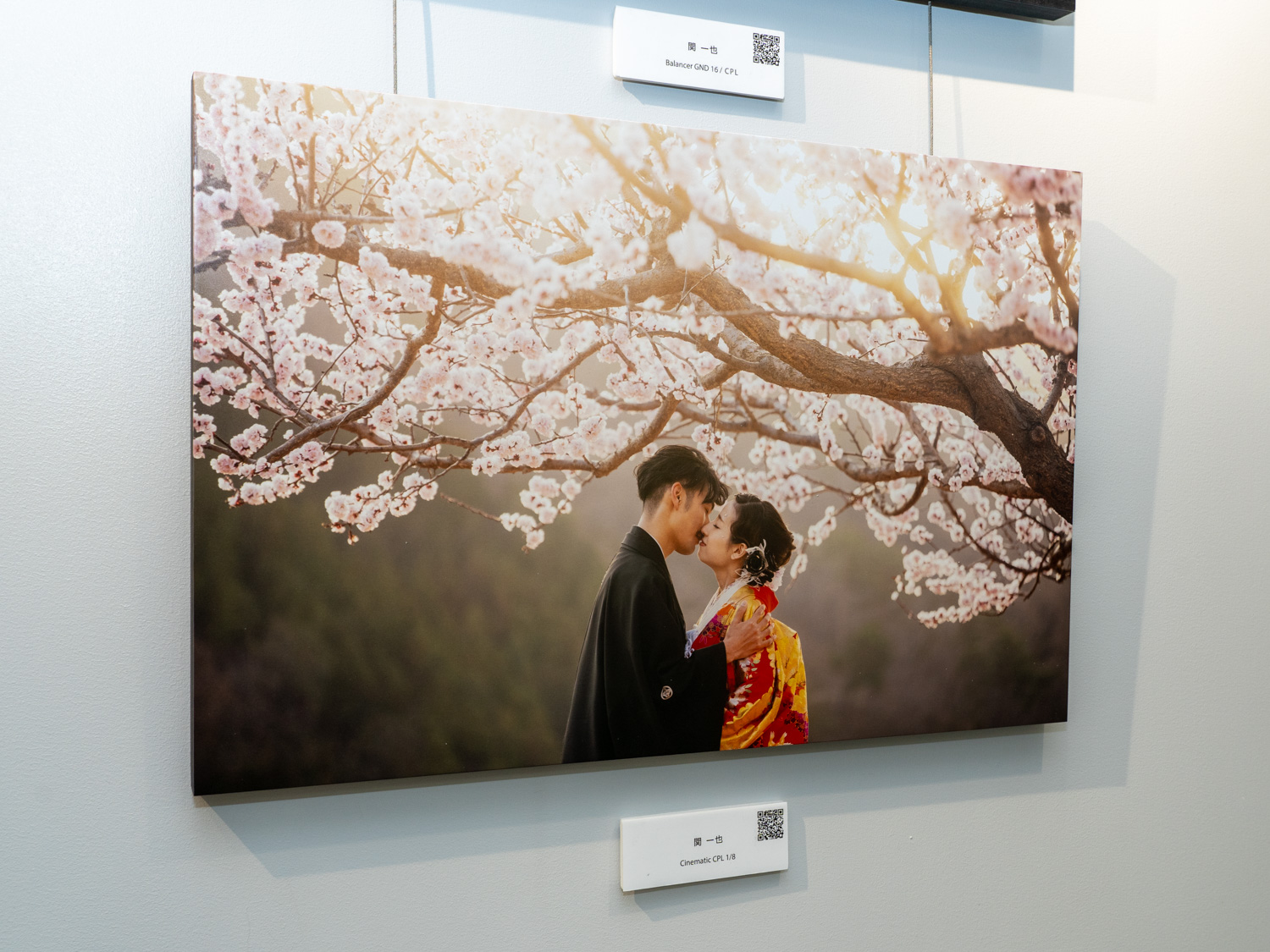 2月21日（木）発売「Cinematic CPLフィルター」の監修に携わった関一也氏も作品展示で参加