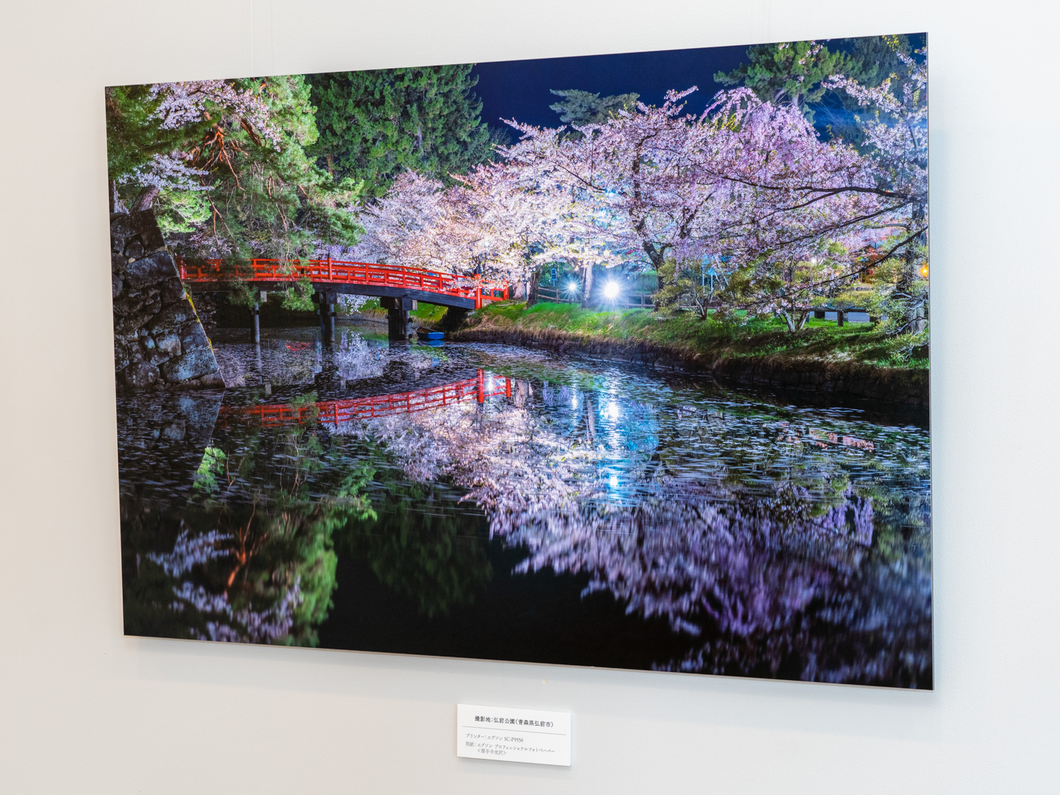 実際に写真展で展示した作品