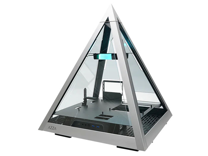 米AZZAの四角錐PCケース「PYRAMID L」