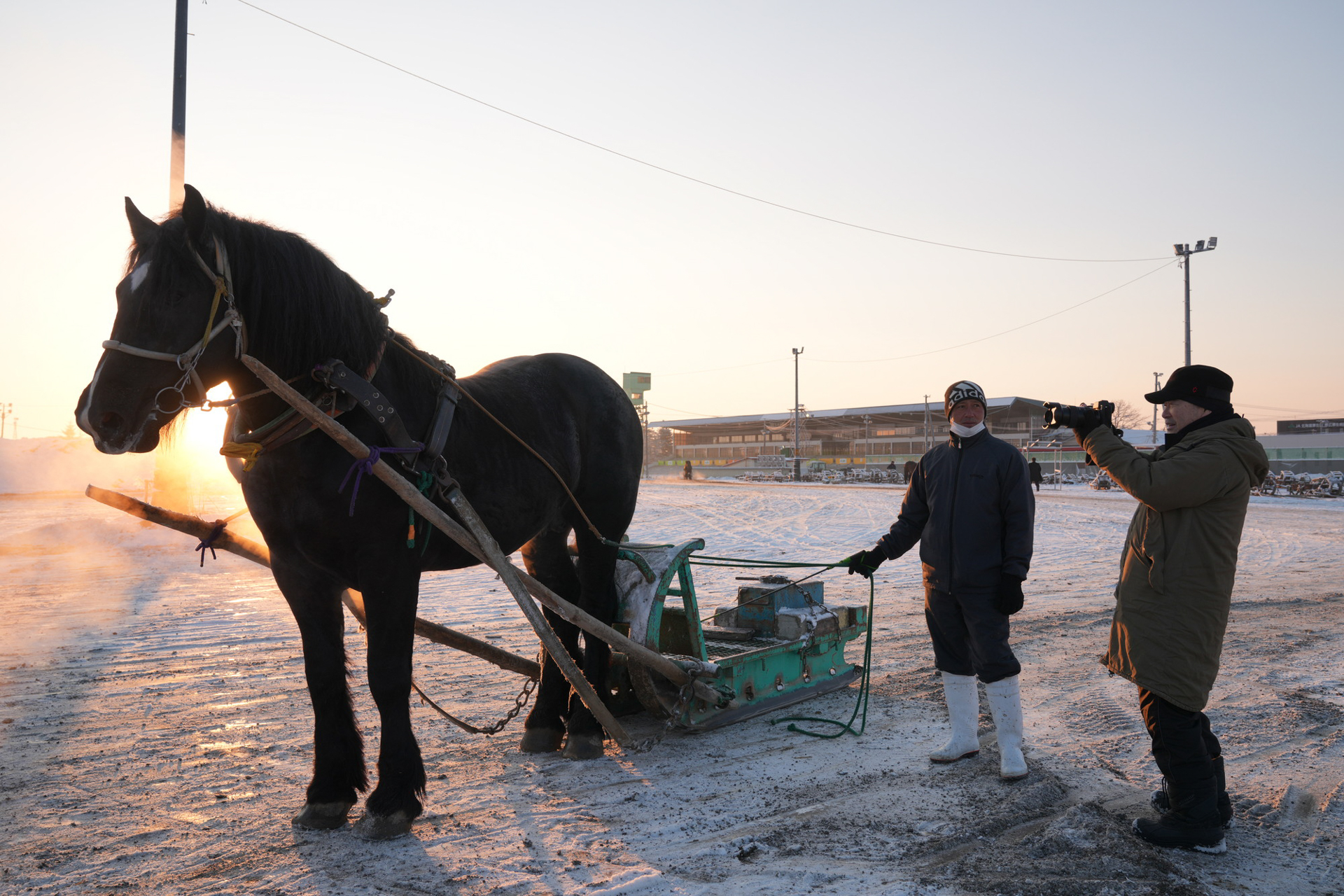 そろそろ引き上げようというところ、すれ違った阿部騎手が声をかけてくれた