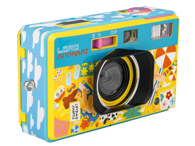 35mmフィルムカメラ「LomoAppart」に“夏の色彩”を纏ったカラフル
