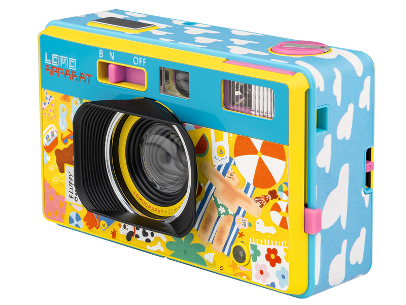 35mmフィルムカメラ「LomoAppart」に“夏の色彩”を纏ったカラフル