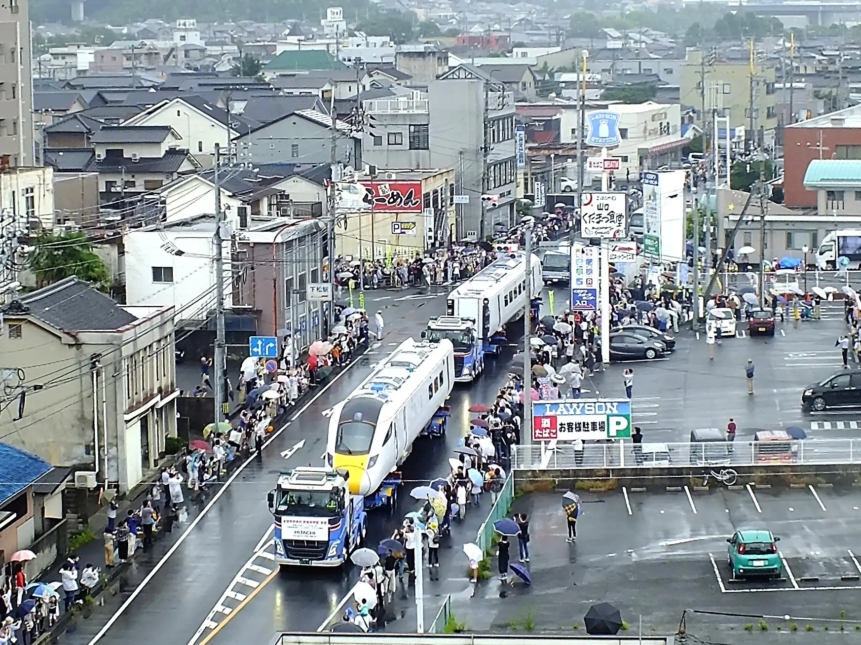 2019年開催時の様子。英国向けの高速列車を展示して、約3万5,000人が来場した