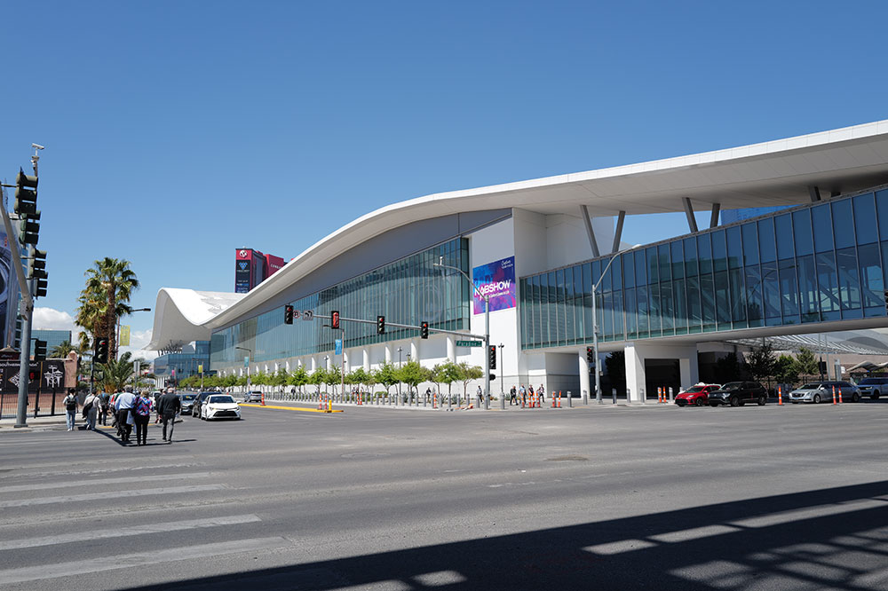 NAB2024は世界最大級のコンベンションセンターであるLVCCで行われた