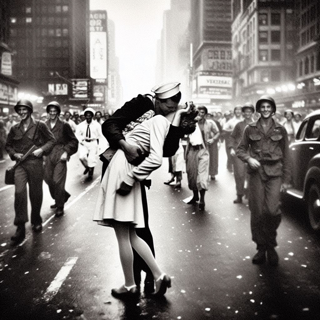 生成AIが生成した写真。どこかで見たことのある写真……