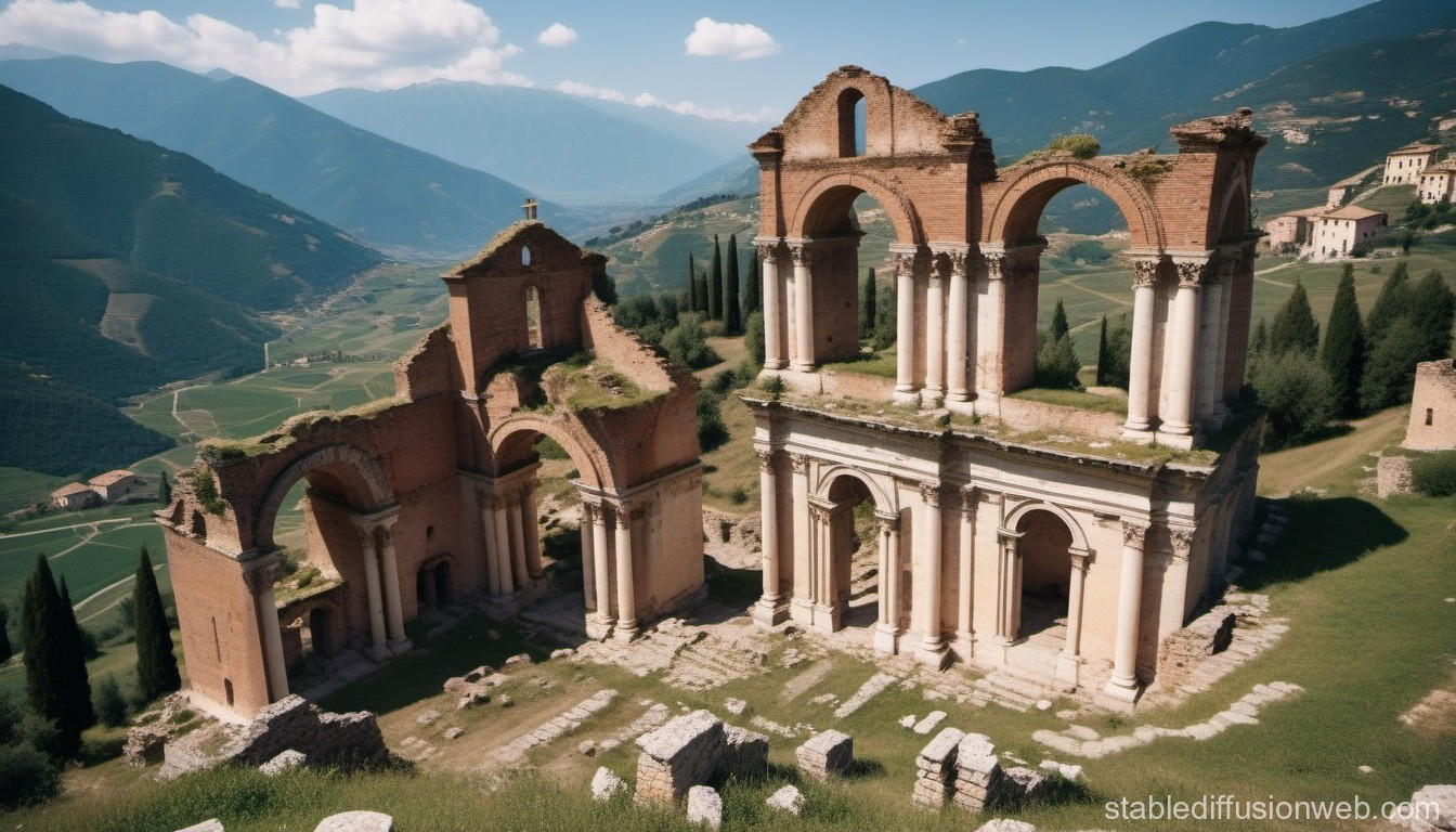 Stable Diffusionは古い映像からの切り出しにも見えるが、CGっぽさもある