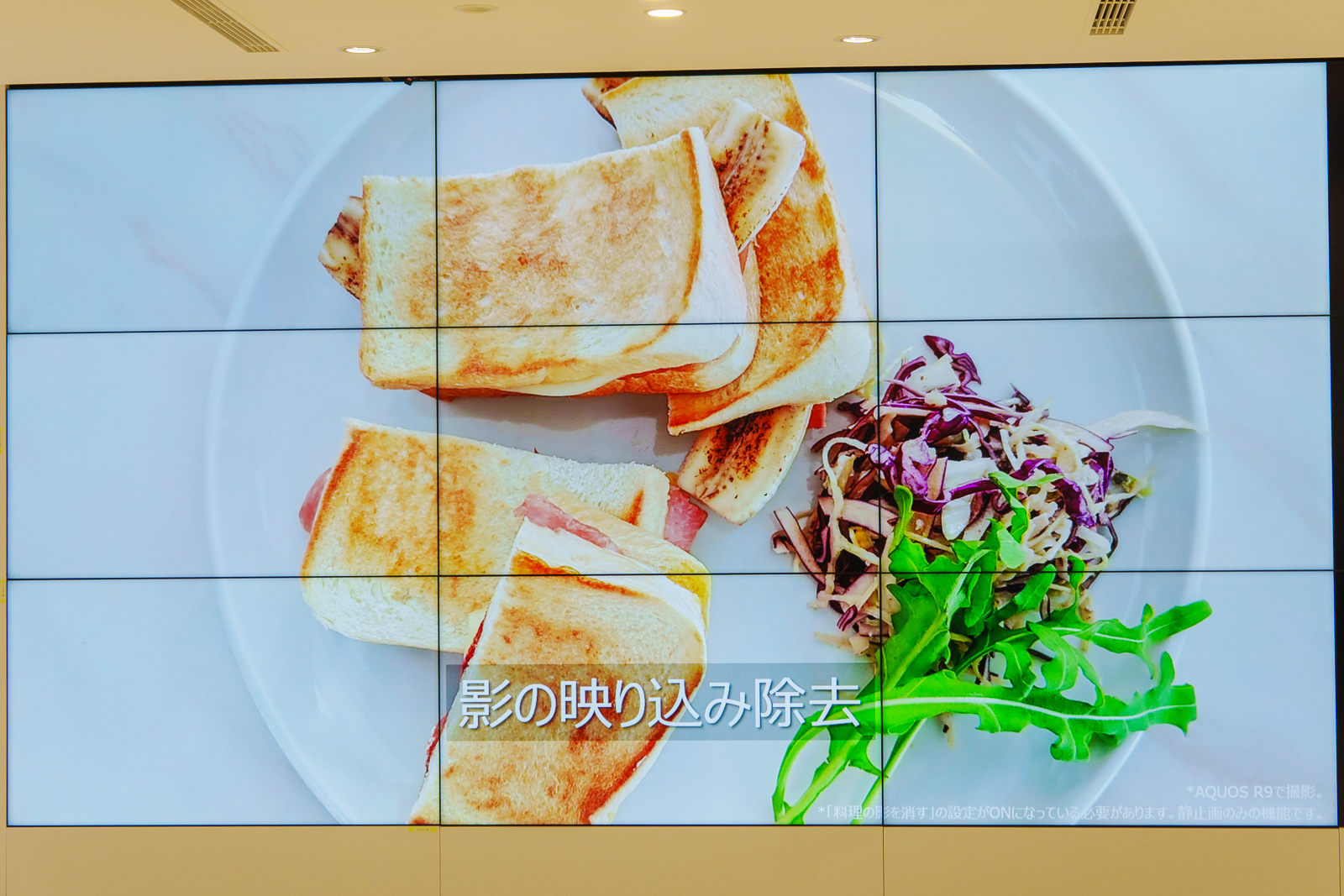 俯瞰撮影で生じる影をAIが除去してくれる