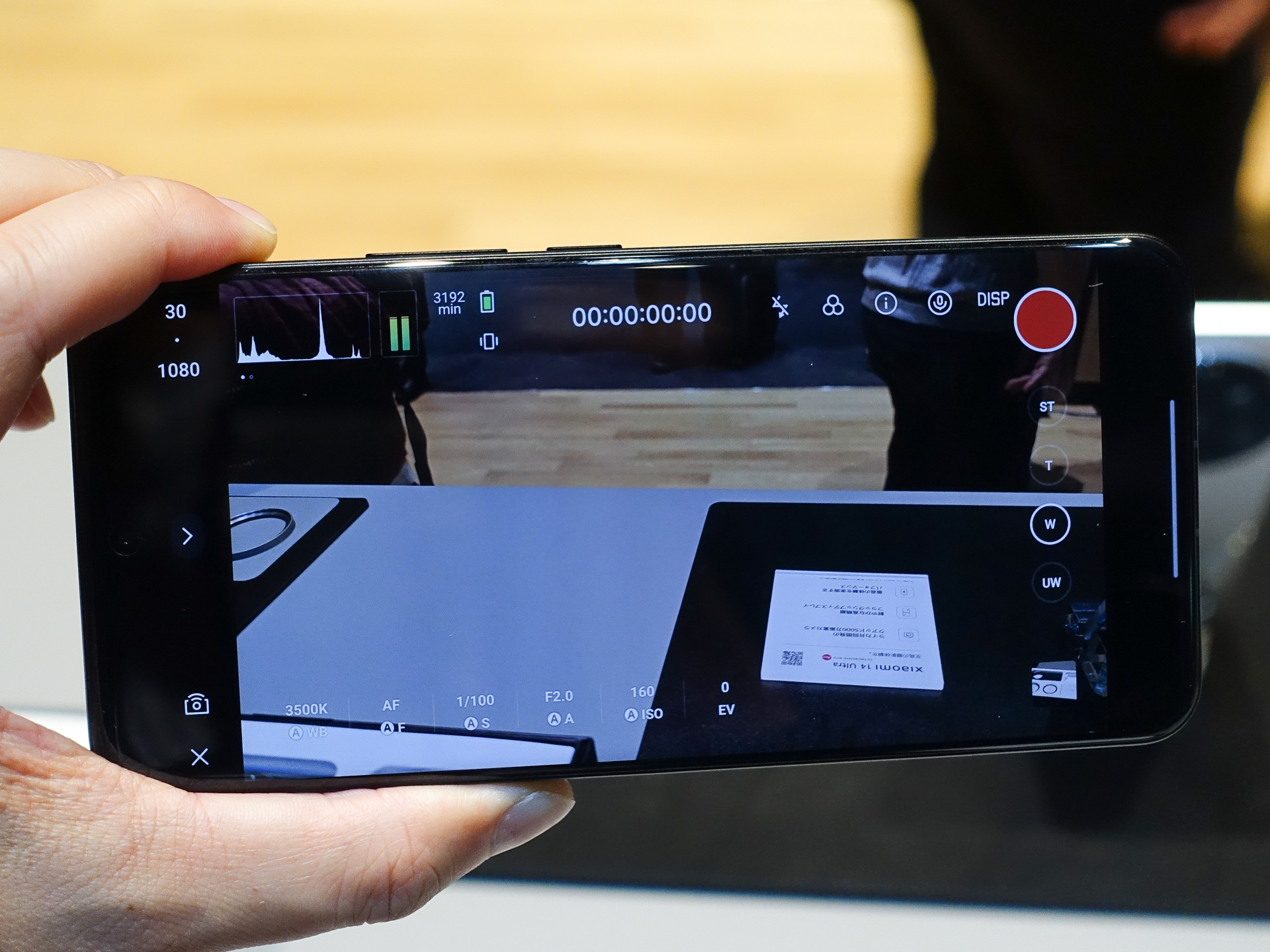 Director Modeの画面