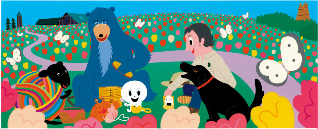 『おばけのマールとおべんとう』（2007 年発刊）中西出版 ©Rei Nakai/NAKANISHI PUBLISHING CO.,LTD.