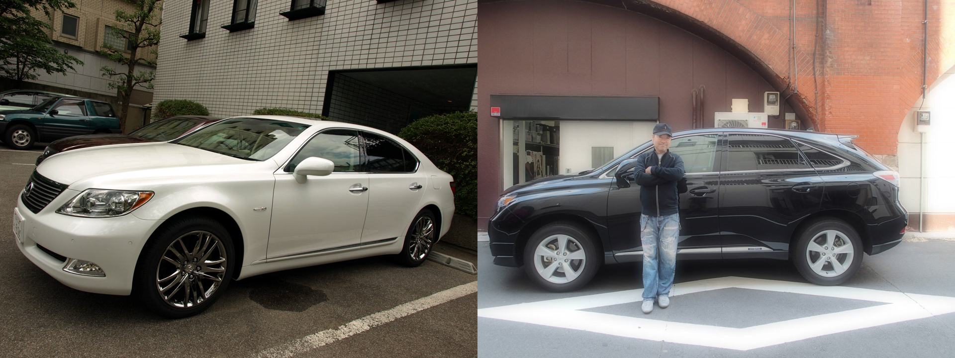 歴代のプライベート用車の一部