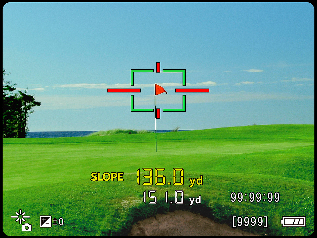 EVF上の表示イメージ：6倍ズーム