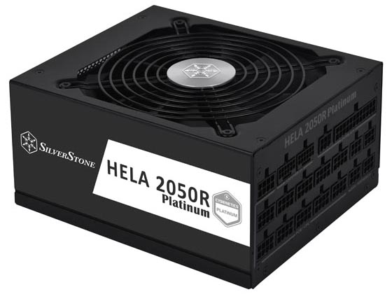 2,050W出力の大容量電源（画像はSilverStoneの「HELA 2050R Platinum」）
