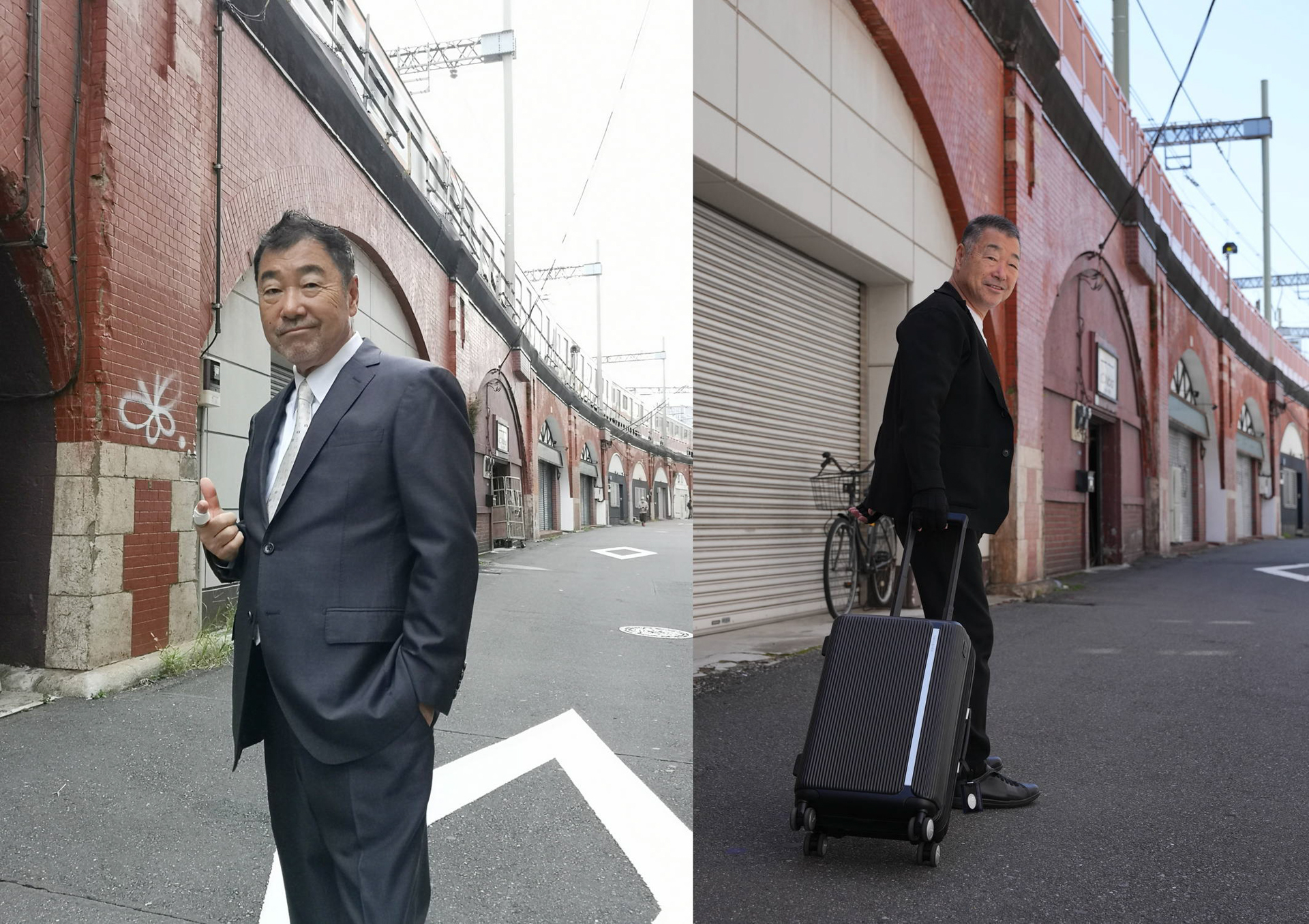 格式高い撮影現場やパーティー、コンテストの審査員をする場面ではスーツやジャケットを