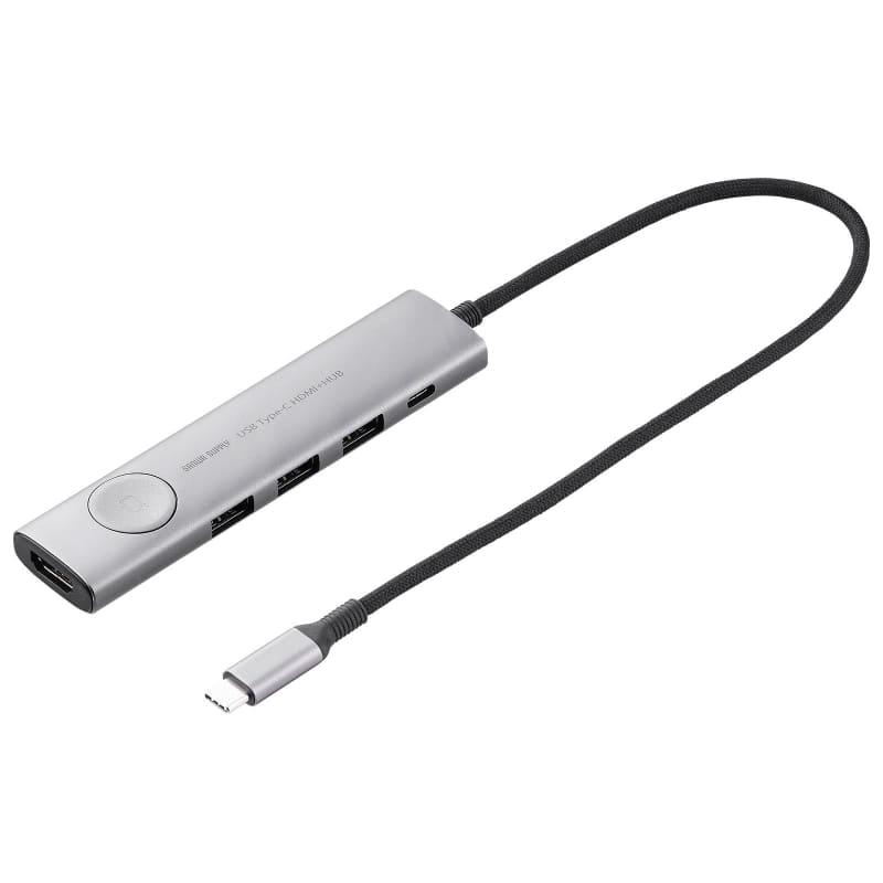 4K映像のON/OFFスイッチを搭載したUSBドッキングステーション
