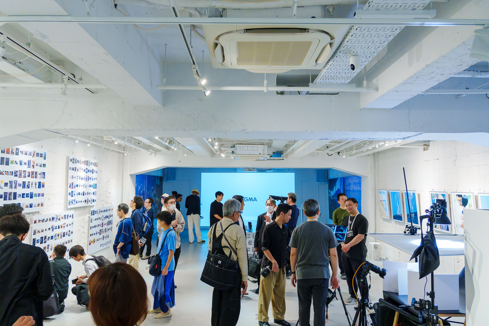 多くの人が集まり盛況だったSIGMA fpシリーズの体験イベント「fp hour」