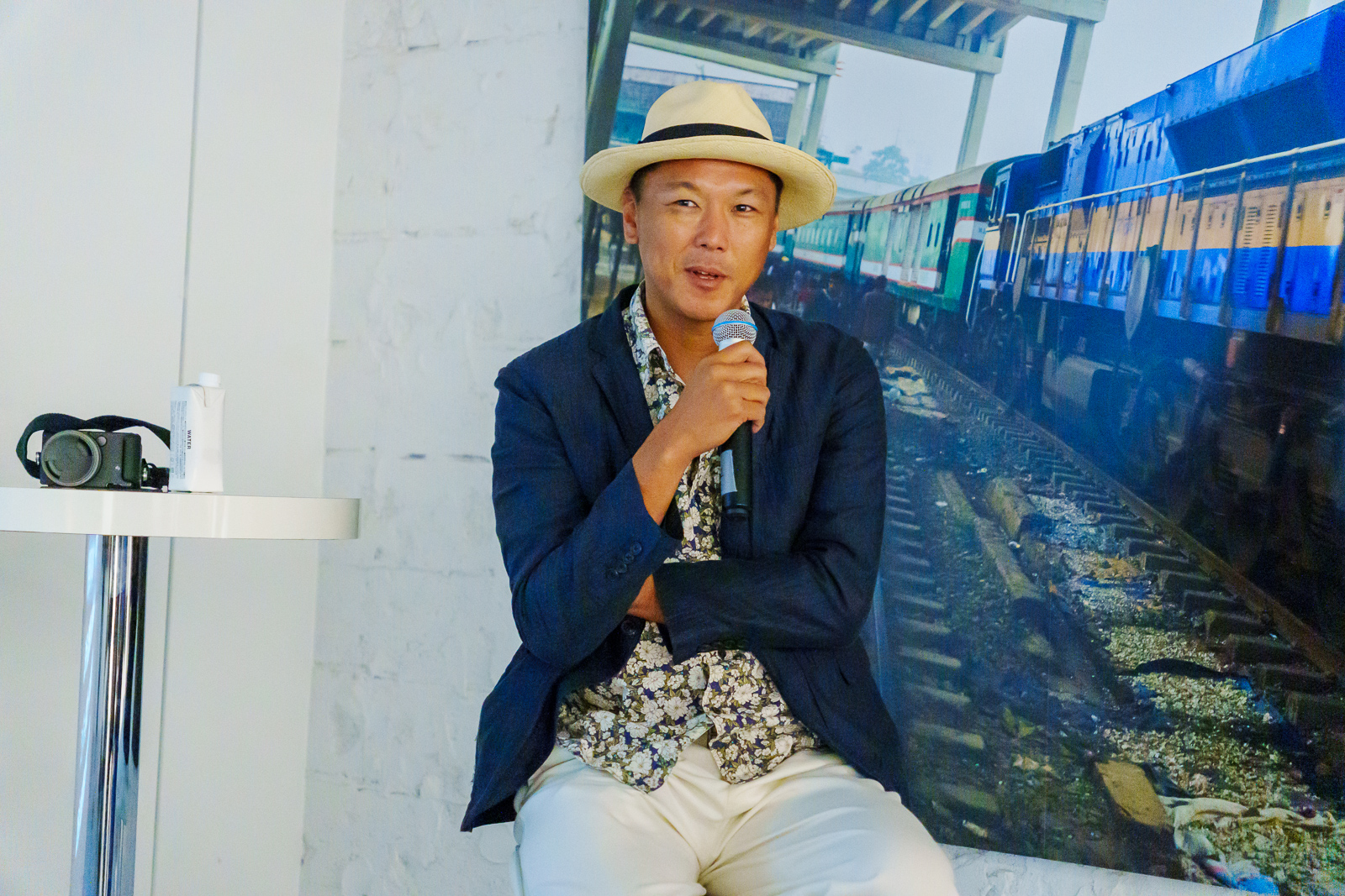 写真家の百々新氏