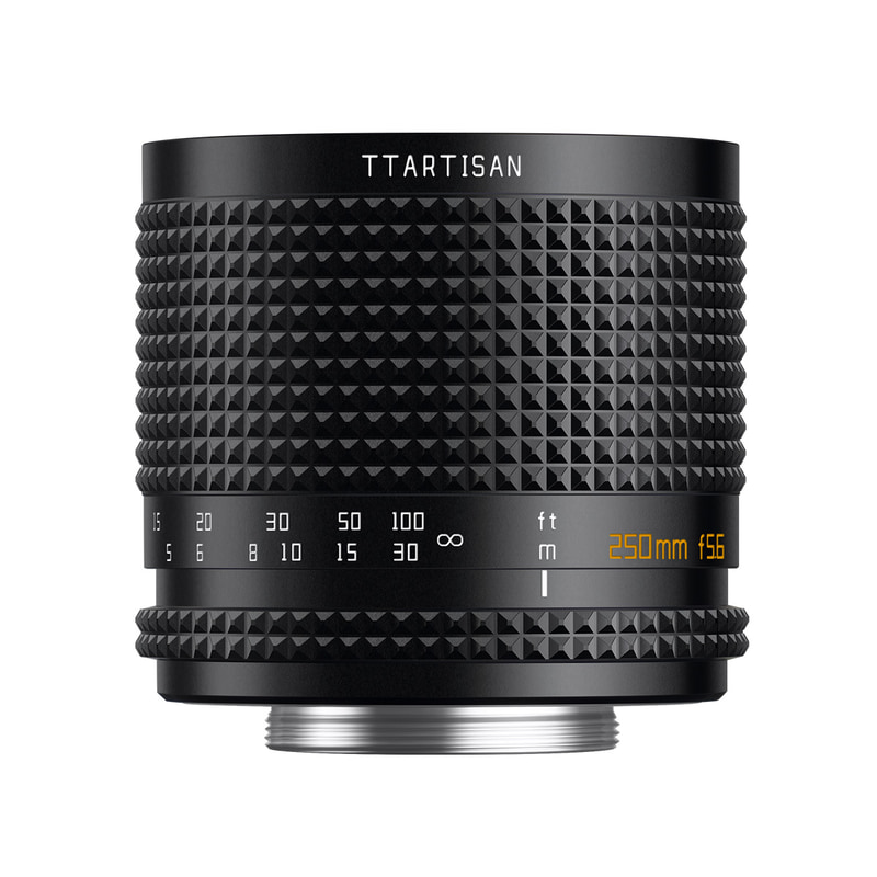 レンズ(単焦点) 6.5 重量380gの望遠単焦点レンズ「TTArtisan 250mm f/5.6 Reflex