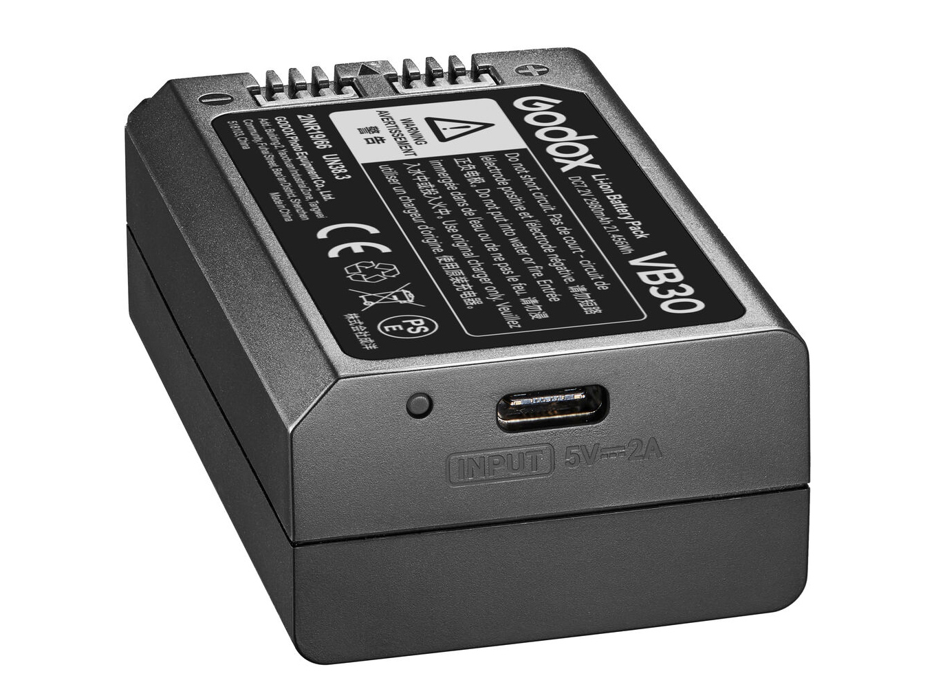 バッテリー本体にUSB Type-Cコネクタを搭載