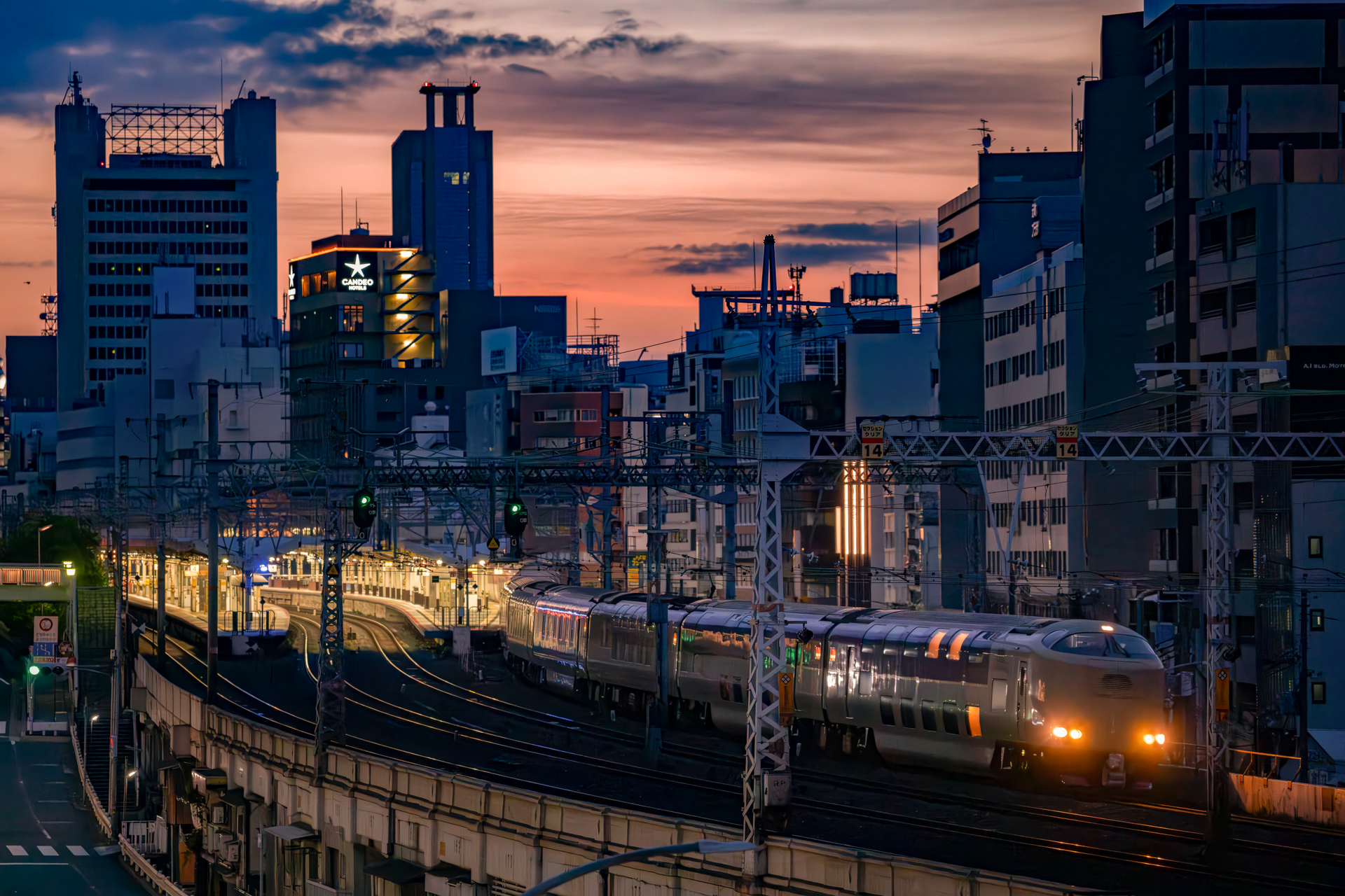 <span class="fnt-85">ソニー α1／FE 70-200mm F2.8 GM OSS II／131mm／マニュアル露出（F2.8、1/800秒）／ISO 12800／WB：太陽光／東海道本線 元町駅付近</span>