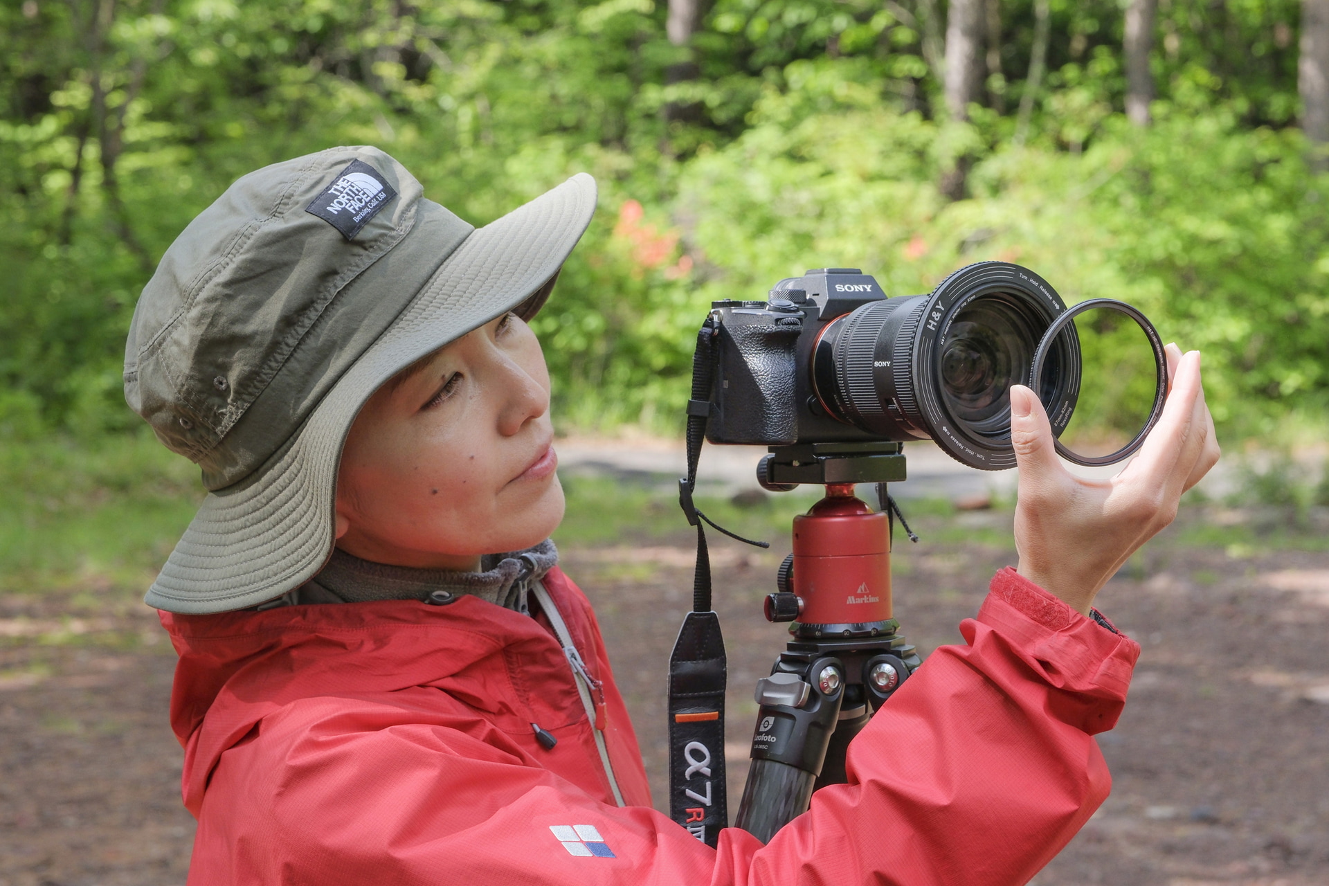 マグネットの着脱は実に便利で素早く交換できる