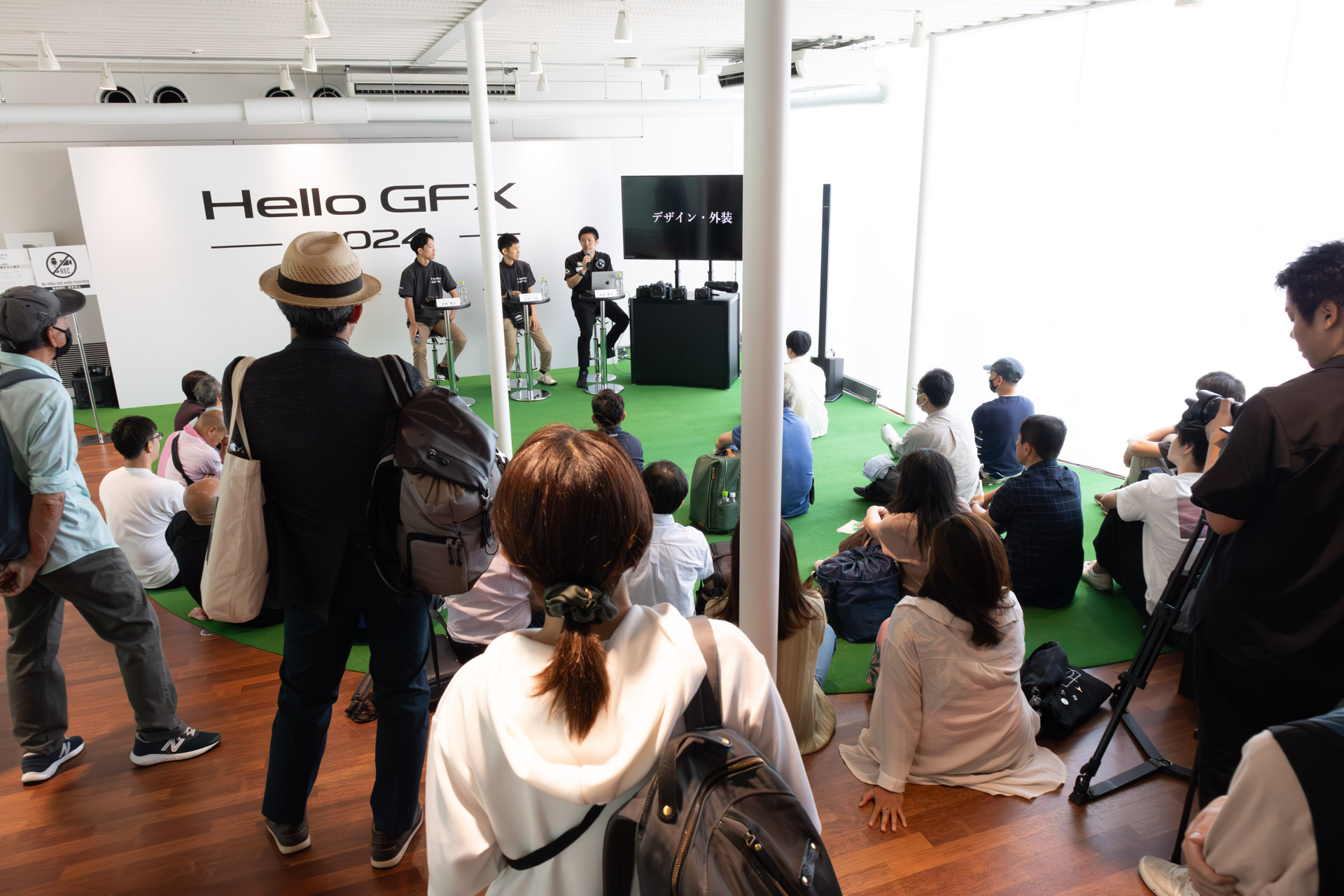 トークショーの様子