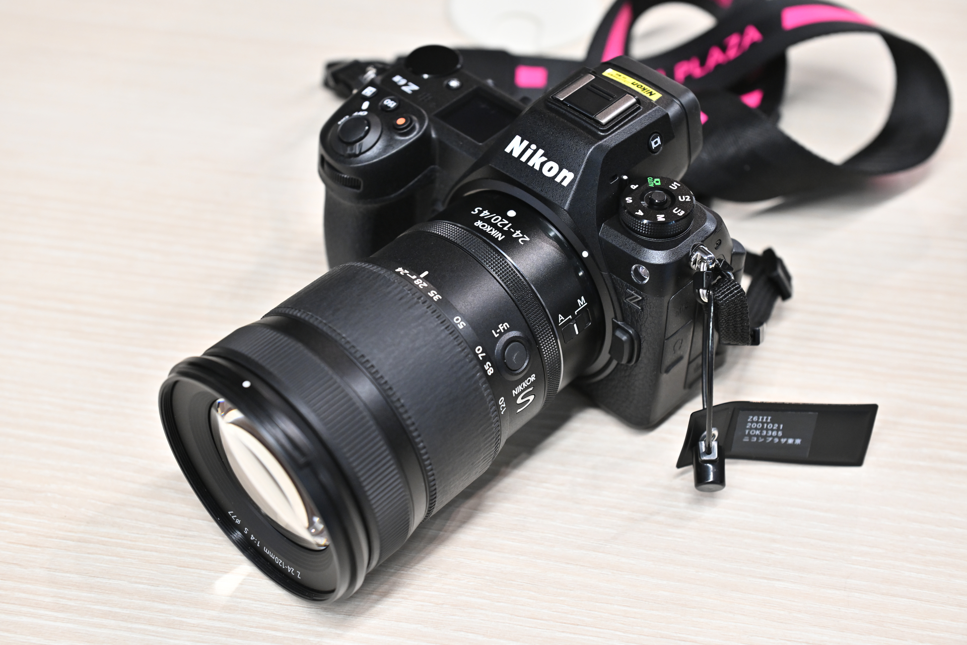 NIKKOR Z 24-120mm f/4 S 装着イメージ