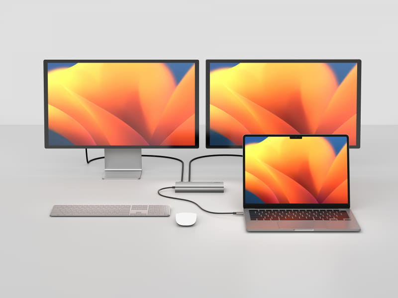 belkin USB-Cハブ 8-in-1 4Kデュアル出力可能 Belkin 8-in-1 Dual 4K USBハブをレビュー！2つのHDMI付きで