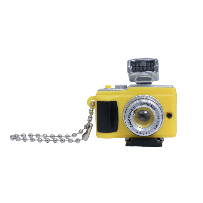 カメラの上にカメラを載せる…「King カメラキーホルダーコレクション