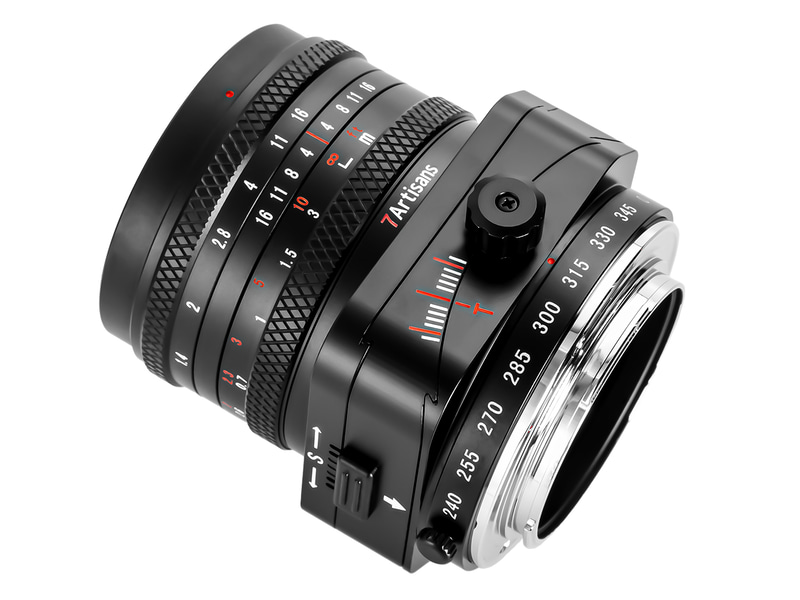 APS-C用のティルト＆シフトレンズ「7Artisans Tilt-Shift 50mm