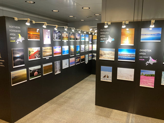 第6回北海道撮影ポイントランキング年間グランプリ展の様子