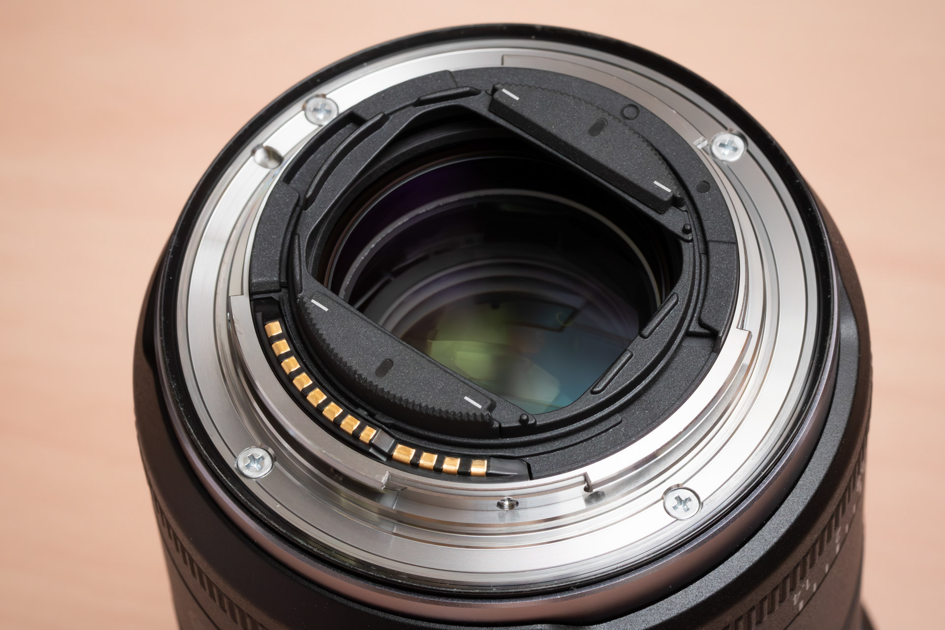 リアフィルターホルダーを装着したところ