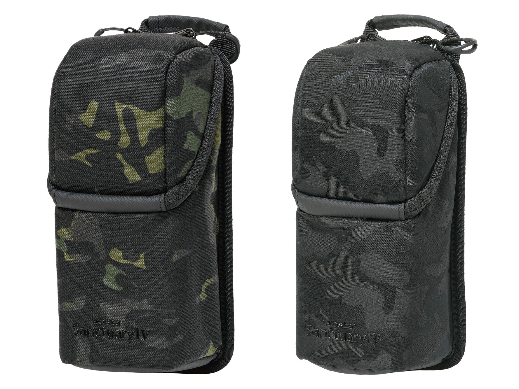 左：マルチカモフラージュ、右：ブラックカモフラージュ