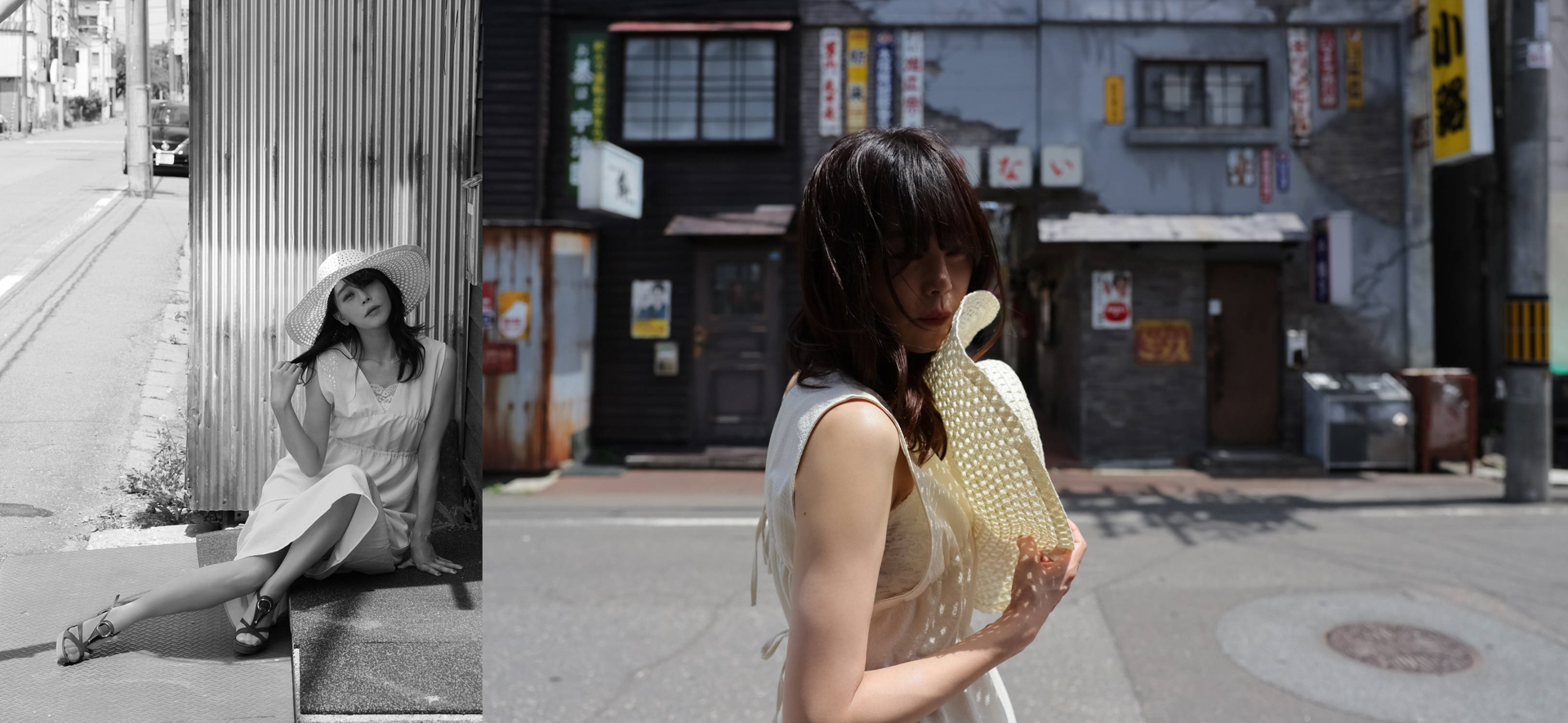 （左）OM SYSTEM OM-1 MarkⅡ／M.ZUIKO DIGITAL ED 40-150mm F2.8 PRO／絞り優先AE（F5.6、1/640秒、＋0.3EV）／ISO 400 （右）キヤノン EOS R5／RF24-70mm F2.8 L IS USM／絞り優先AE（F3.5、1/8,000秒、−1.3EV）／ISO 400