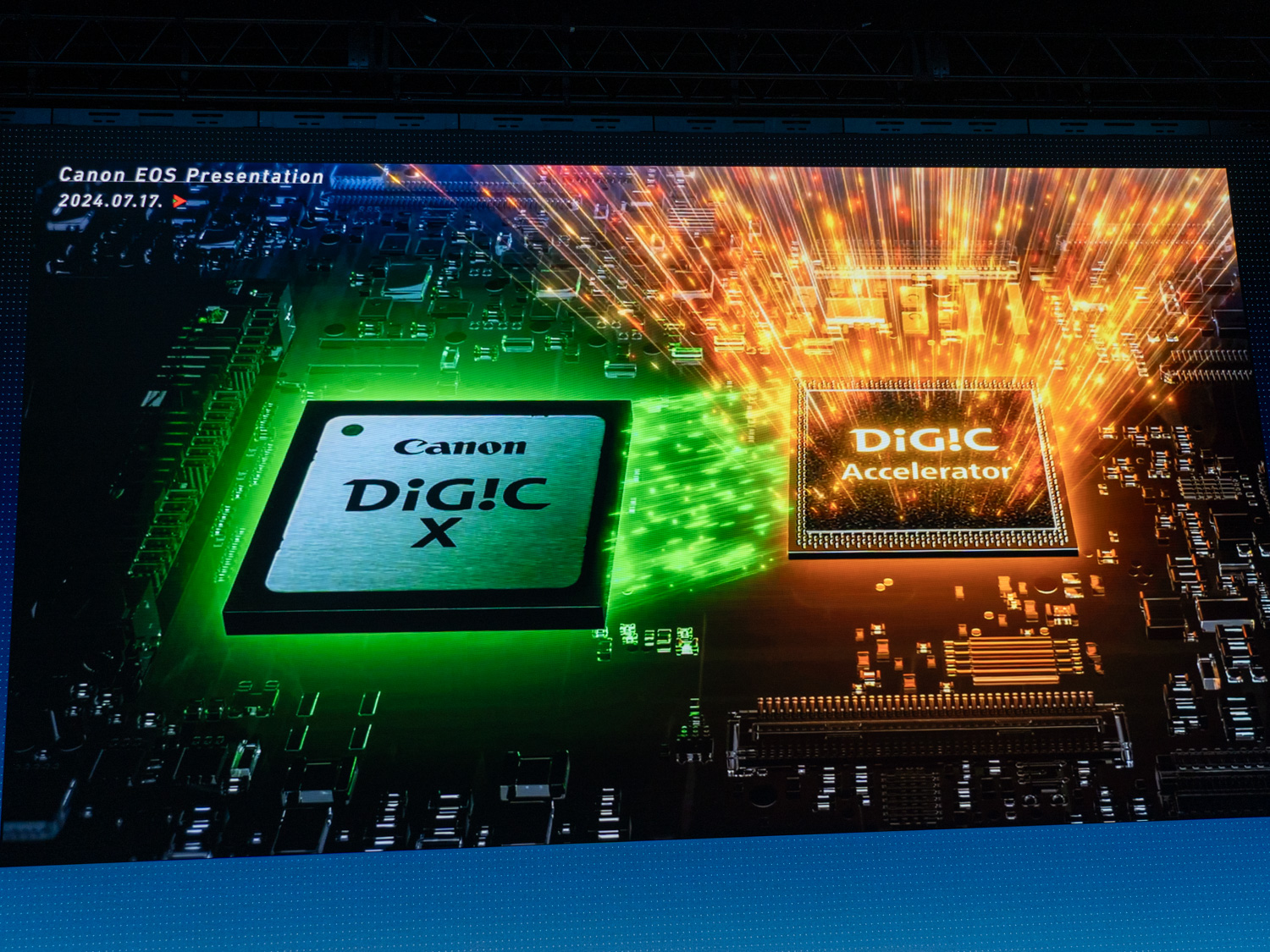 DIGIC X＋DIGIC Acceleratorにより読み出し速度の高速化とローリングシャッター歪みを低減している