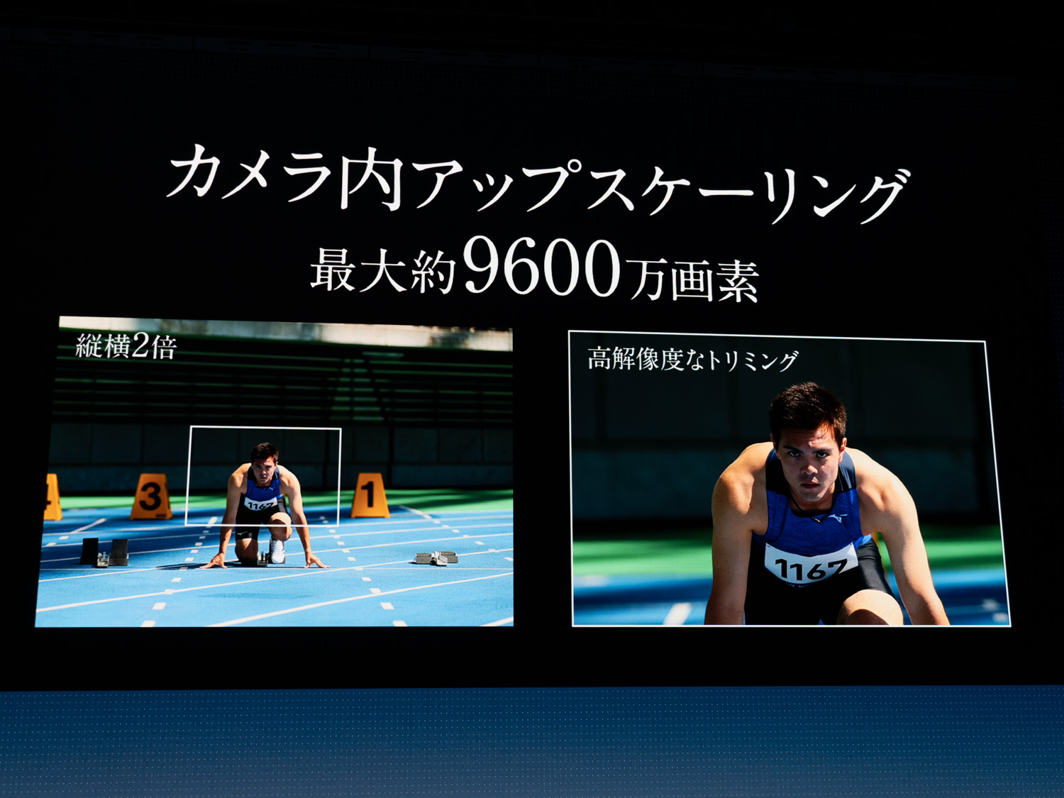 カメラ内でのトリミング＋アップスケーリングが可能になった