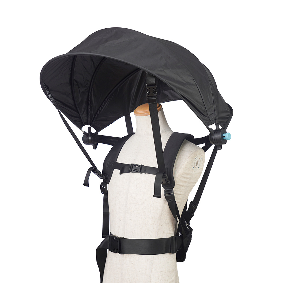 展示では別の装備も装着している状態だった。単体ではもっとシンプル