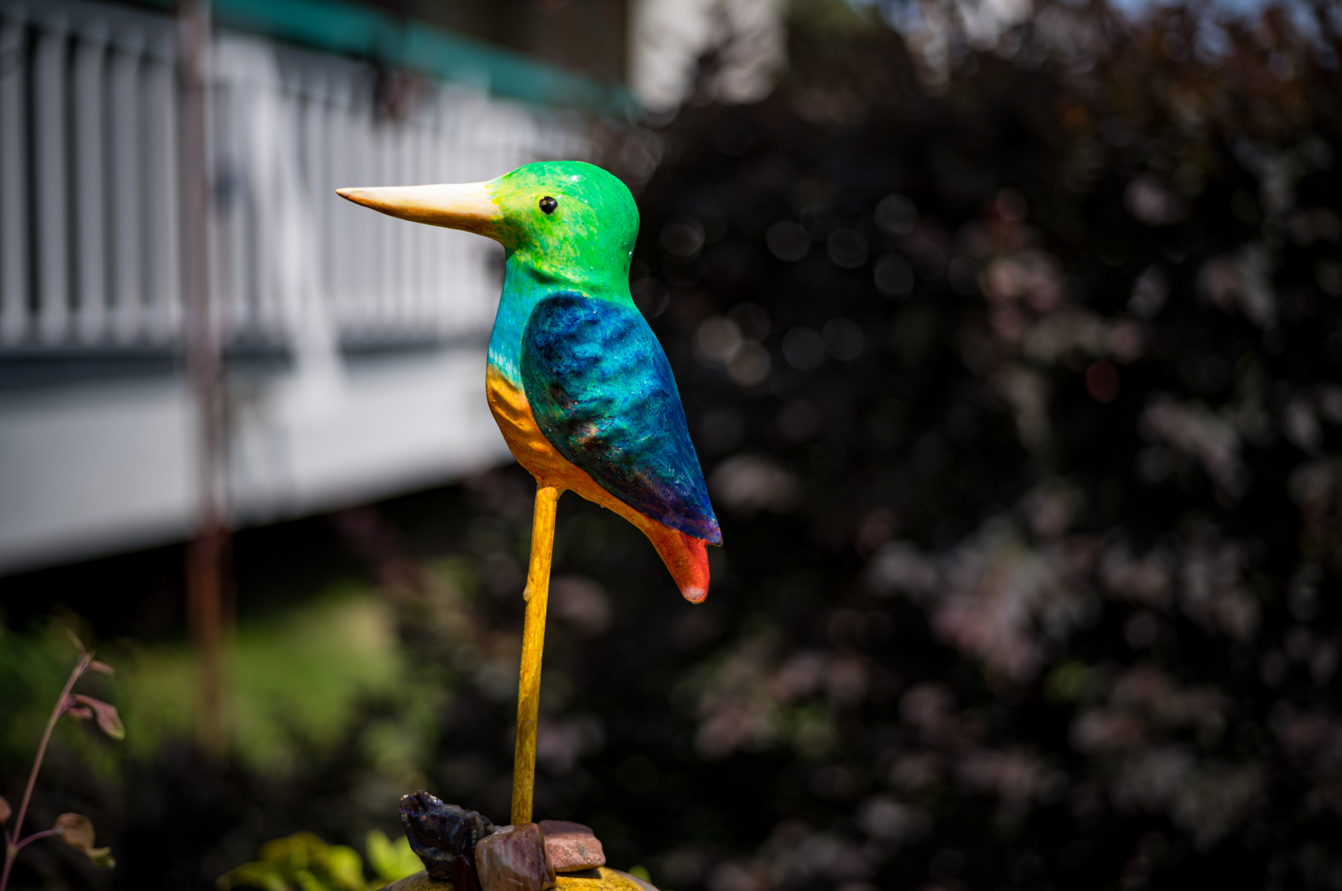 距離計の連動範囲をこえ最短撮影距離設定。ライブビューで撮影していますが、性能面も問題ないですね。背景の手すりもよい感じでボケますね。<br><span class="fnt-85">ライカM11-P／COLOR-SKOPAR 50mm F2.2 VM／マニュアル露出（1/3,000秒、F2.2）／ISO 64</span>