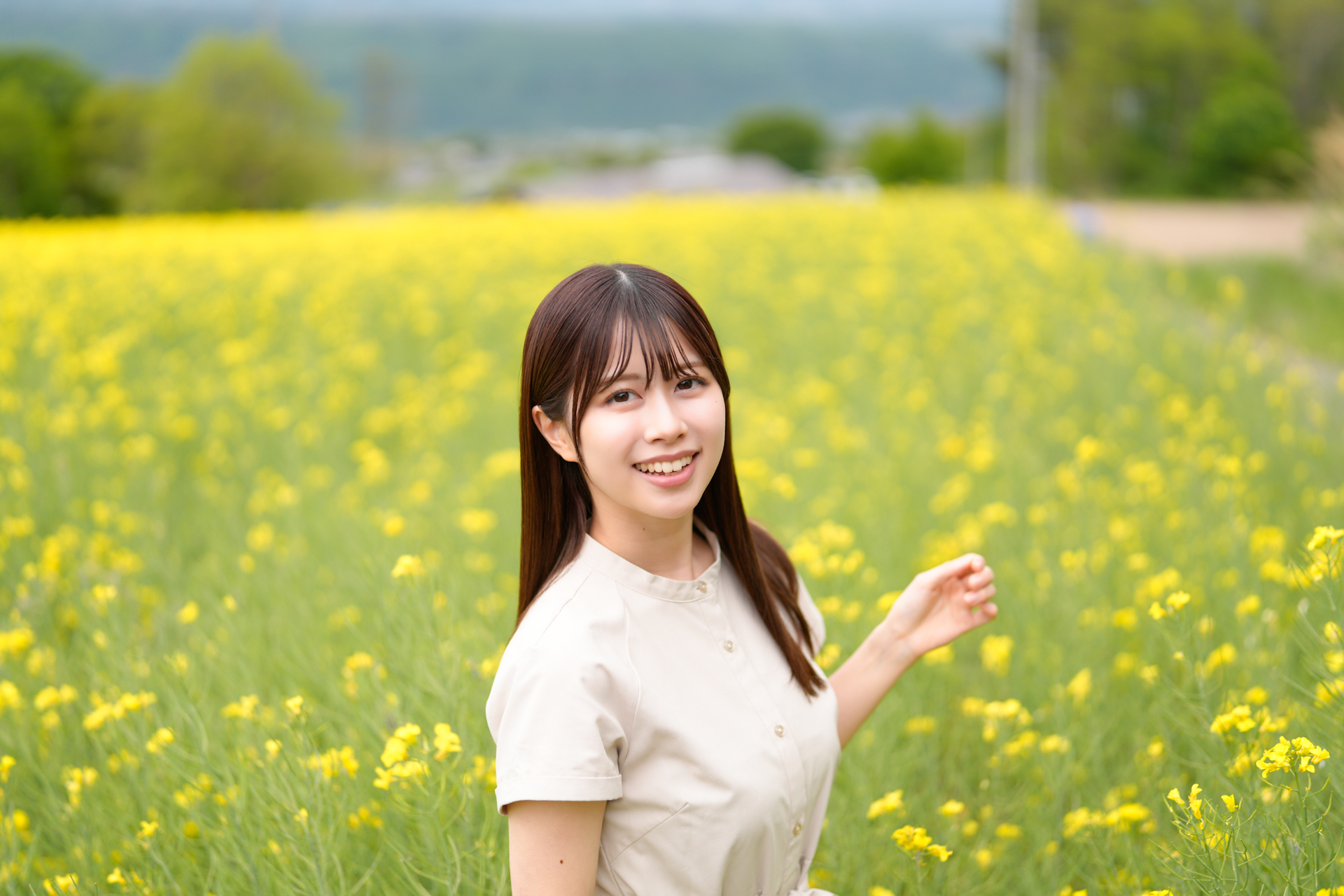 撮影：魚住誠一／モデル：脇田穂乃香<br>α7R V／FE 50mm F1.4 GM／50mm／マニュアル（1/1,250秒、F1.4）／ISO 125