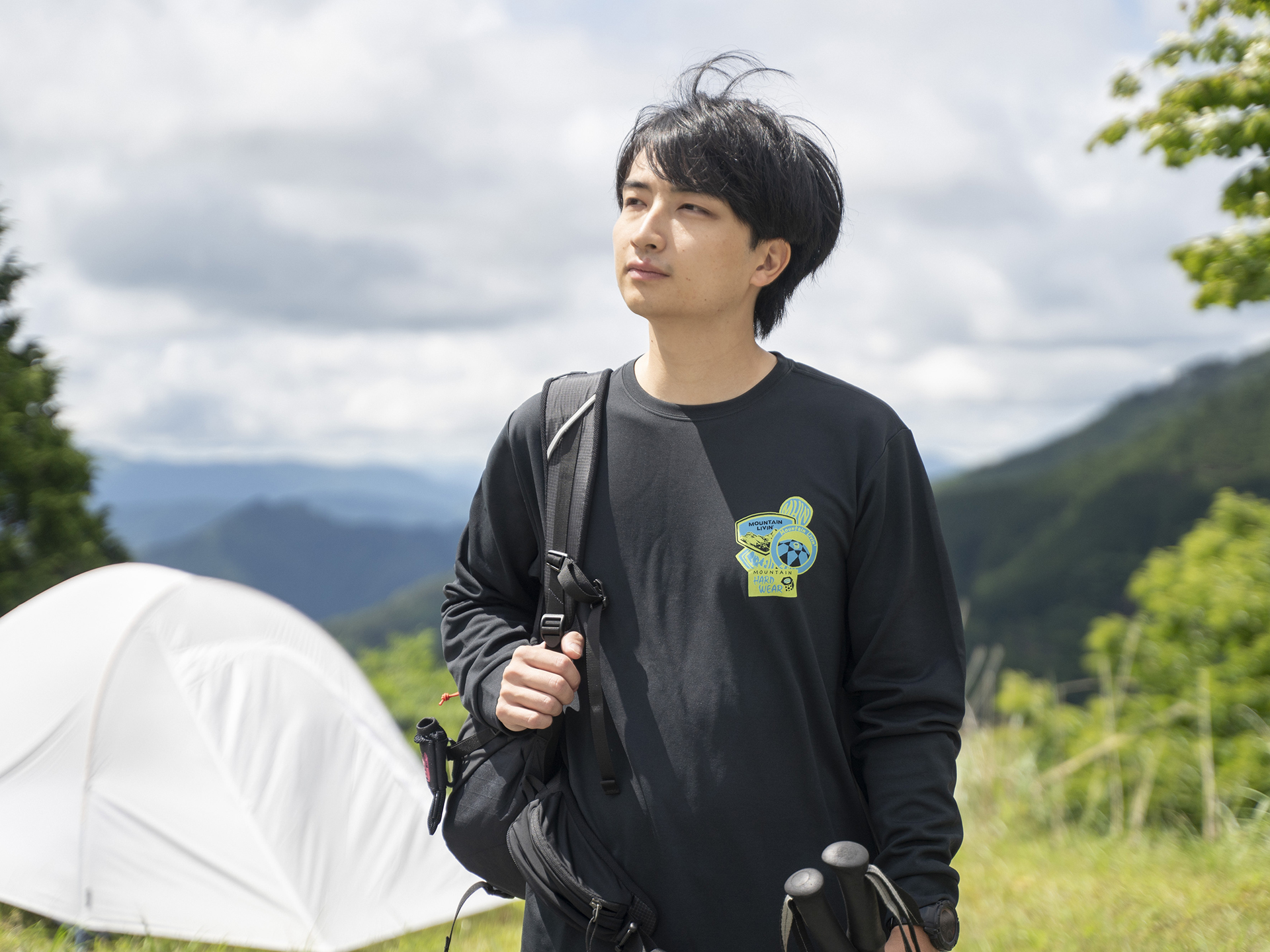 モデル：伊藤伴（登山ガイド）