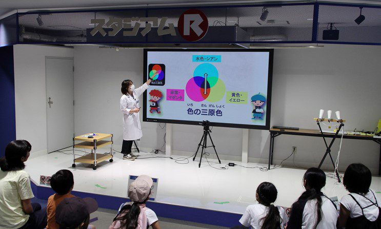 実験プログラムの様子