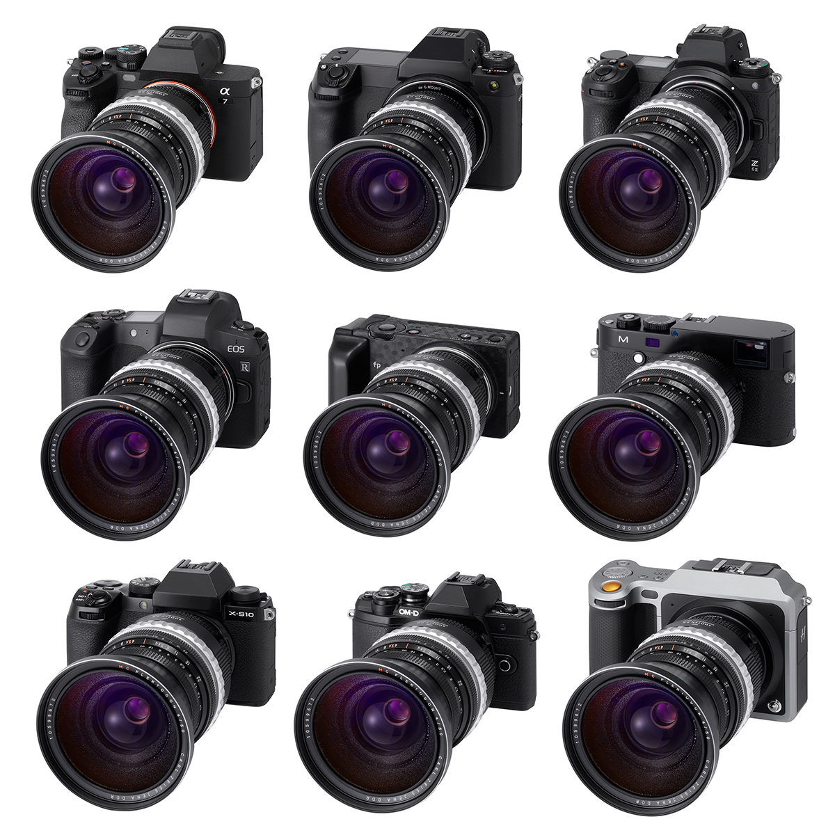 装着例（ペンタコンシックス）