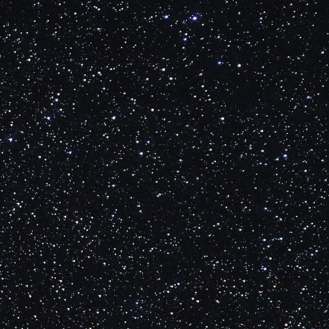 はくちょう座を撮影した上記画像の右上一部分を拡大したものです。サジタルコマフレアがほとんど見当たらず、星像が極めてシャープなのが分かります