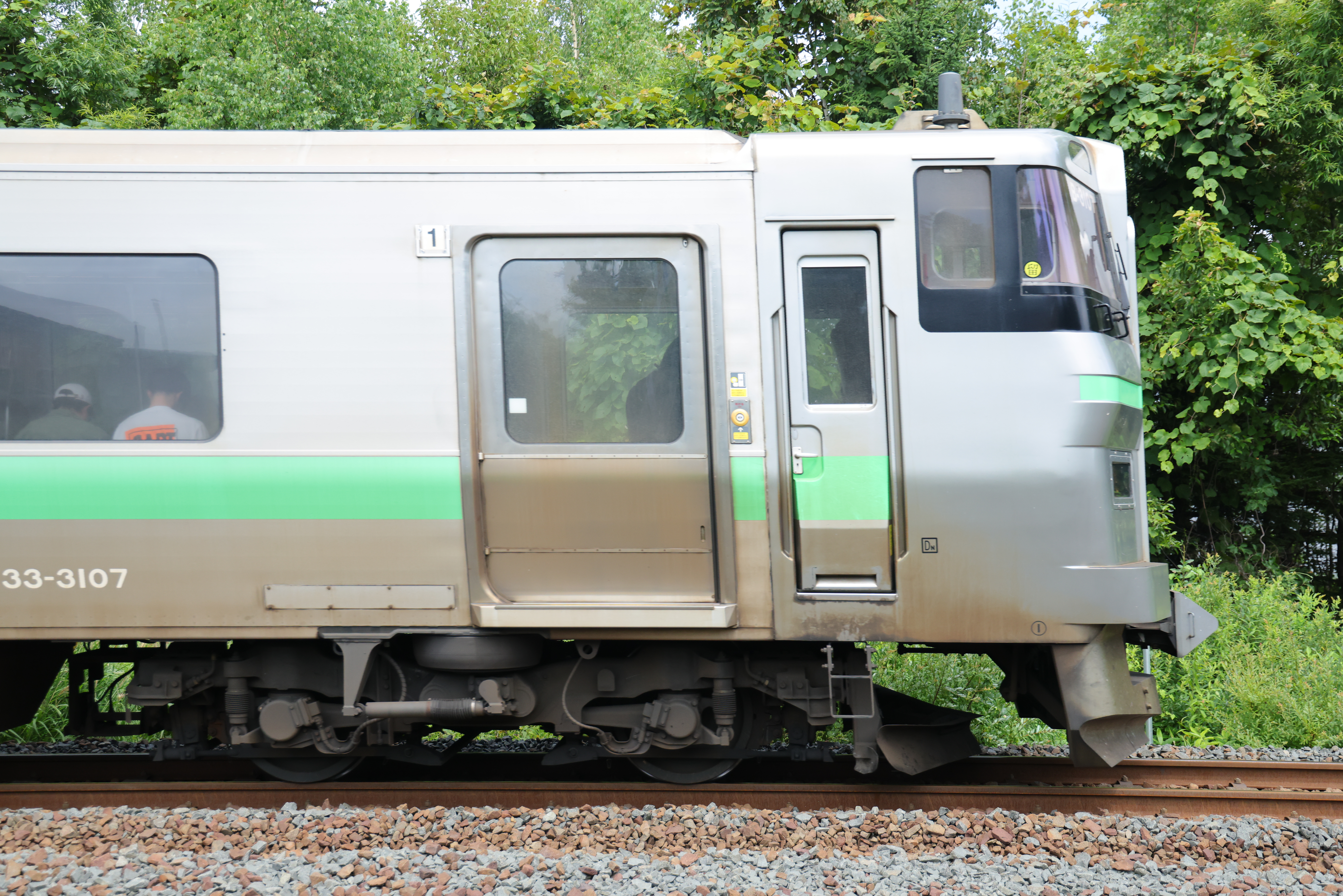 EOS R5 Mark IIの電子シャッター（30コマ/秒）で撮影