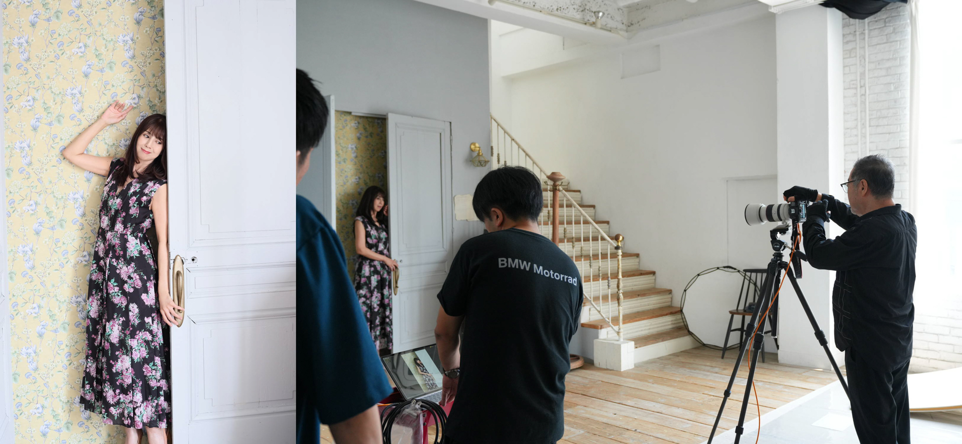 月日が経っても変わらずにカメラの前に立ってくれて嬉しかった。（左）キヤノン EOS R5／RF70-200mm F2.8 L IS USM／絞り優先AE（F3.5、1/80秒、＋0.7EV）／ISO 1000