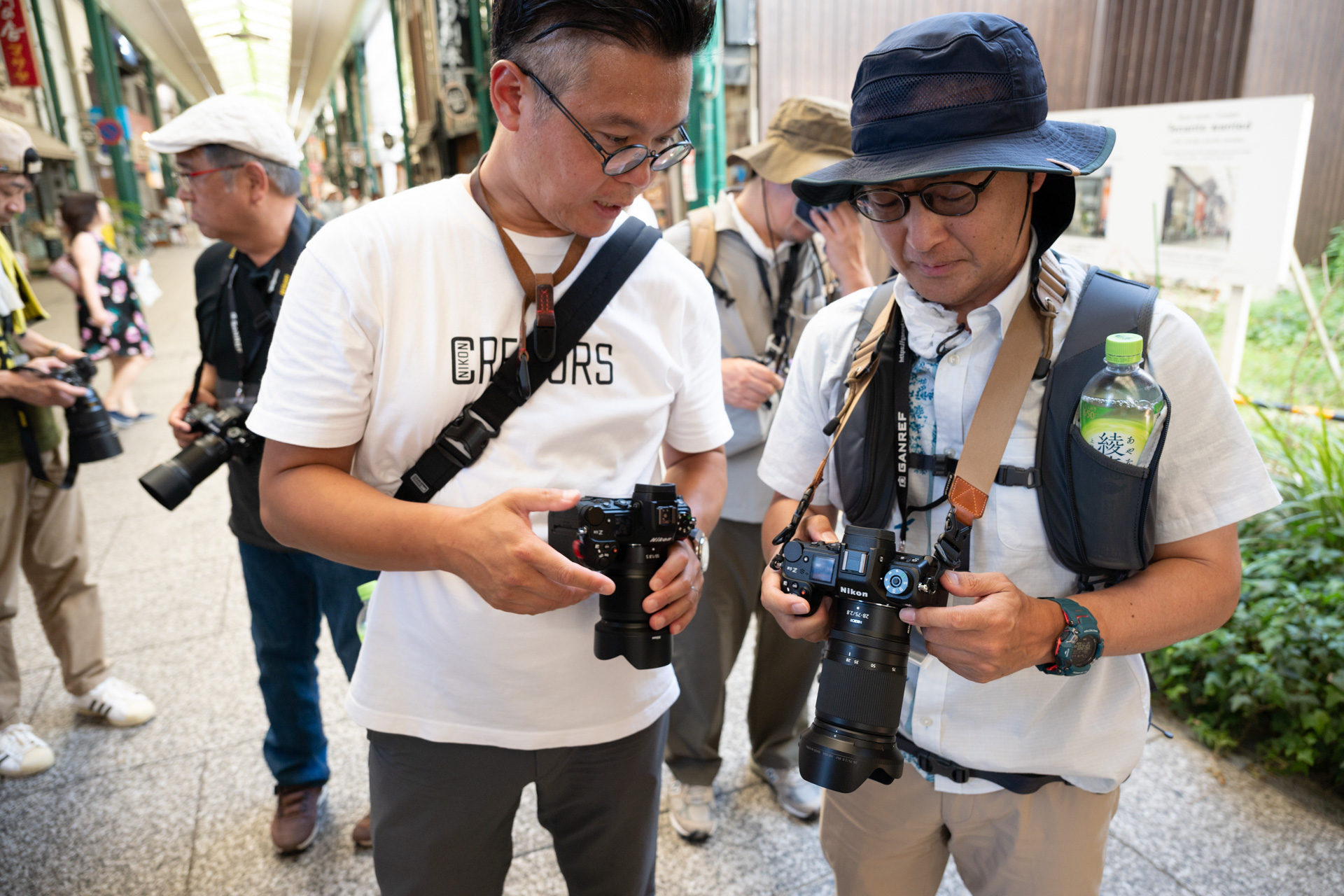 設定などもその場で講師に確認できる