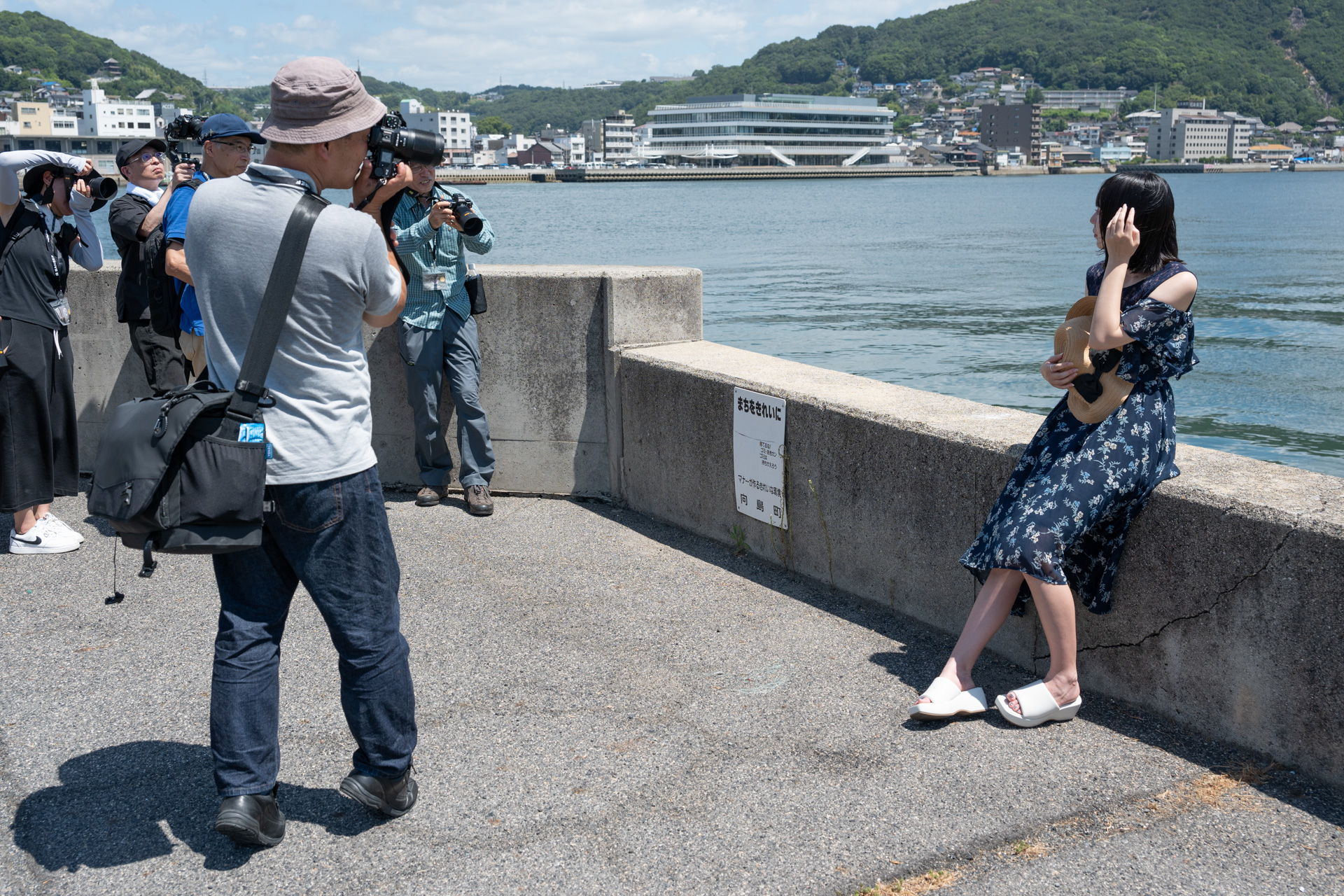 堤防を使った構図も定番ながら映える